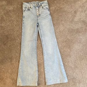 American Eagle flared jeans - size 0-regular. Never worn